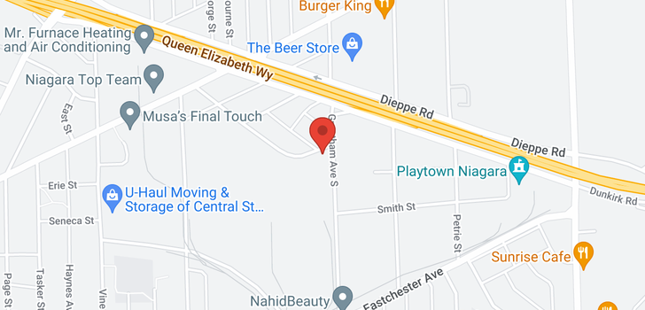 map of 5 PLYMOUTH Avenue